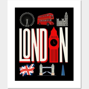 London souvenir  cool landmark gift landmarks Posters and Art